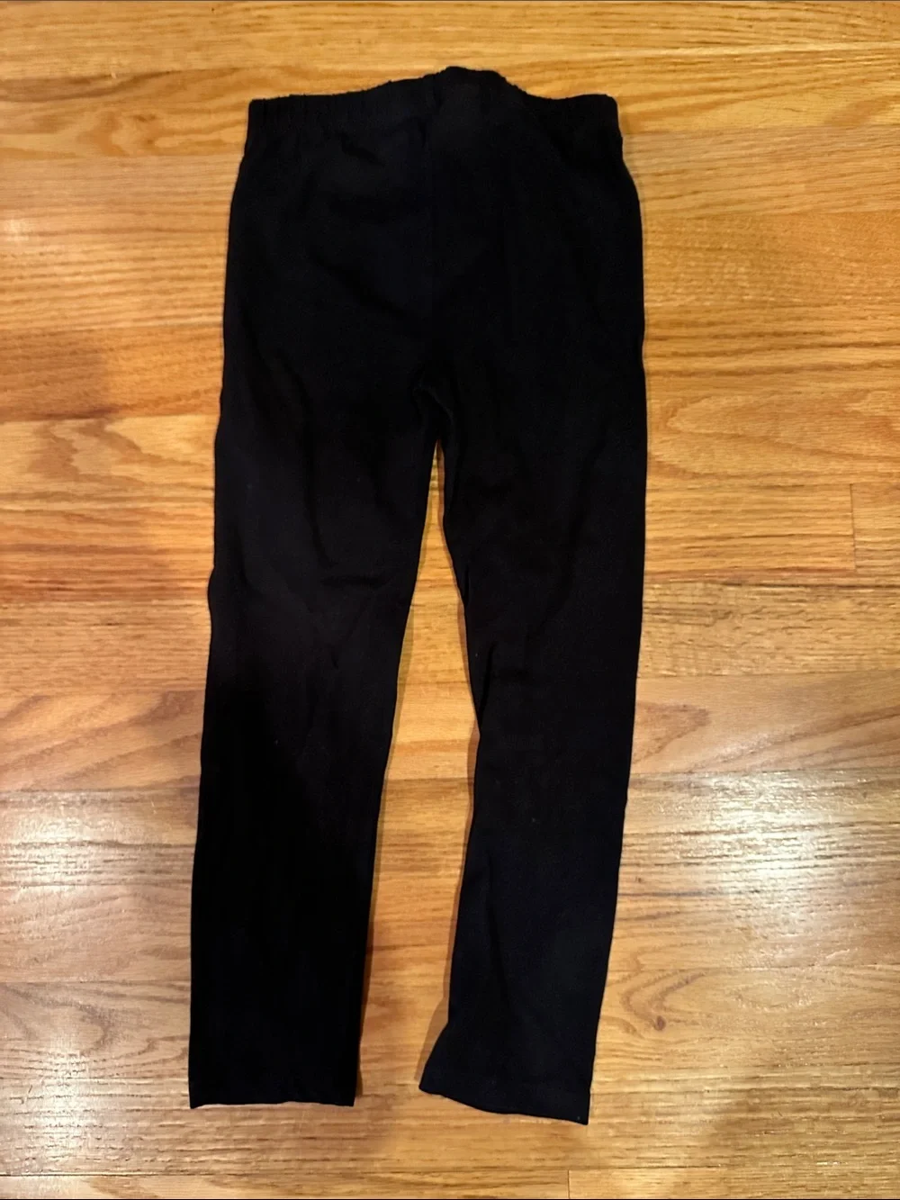 GAP Black Kids Leggings - Solid Black Size 5 Years Old.